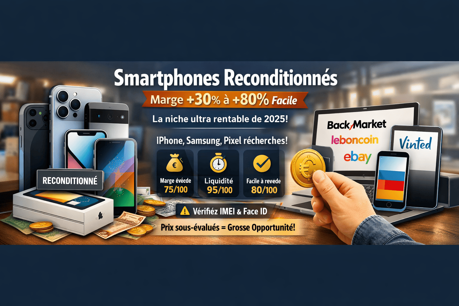 Top 10 niches les plus rentables pour l'achat-revente sur Leboncoin en 2026