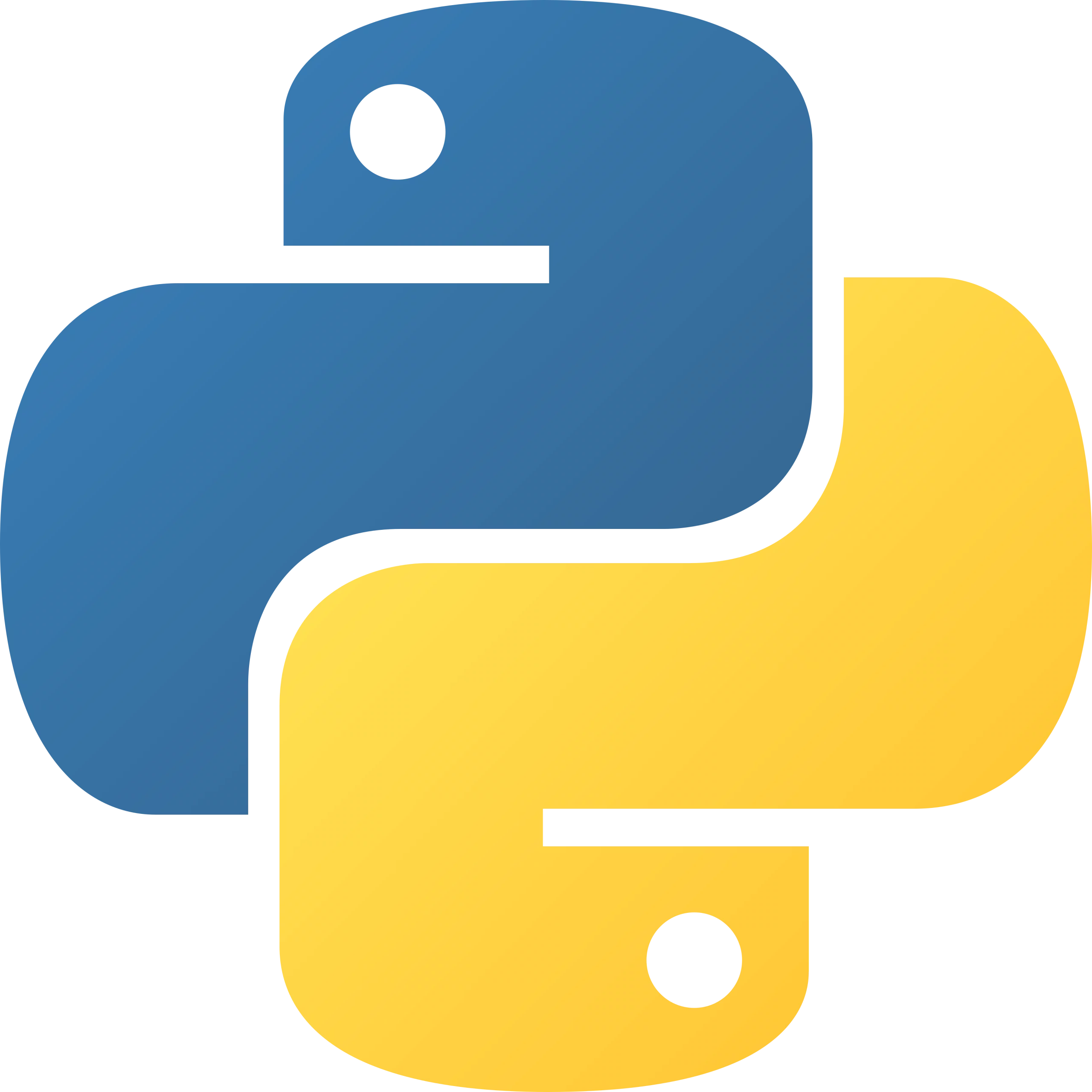 Logo Python utilisé pour interroger l'API Leboncoin